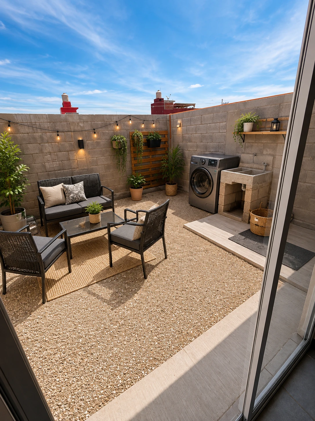 Patio amplio